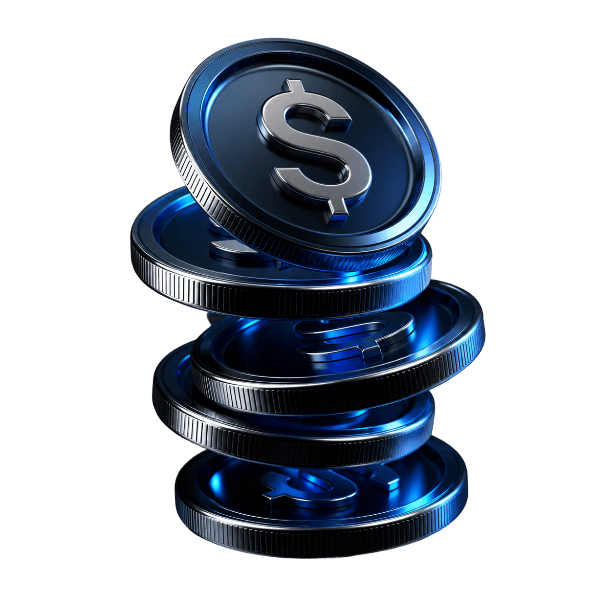 Funded Roll coin stack